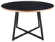 Courtdale 47" Round Dining Table, Black