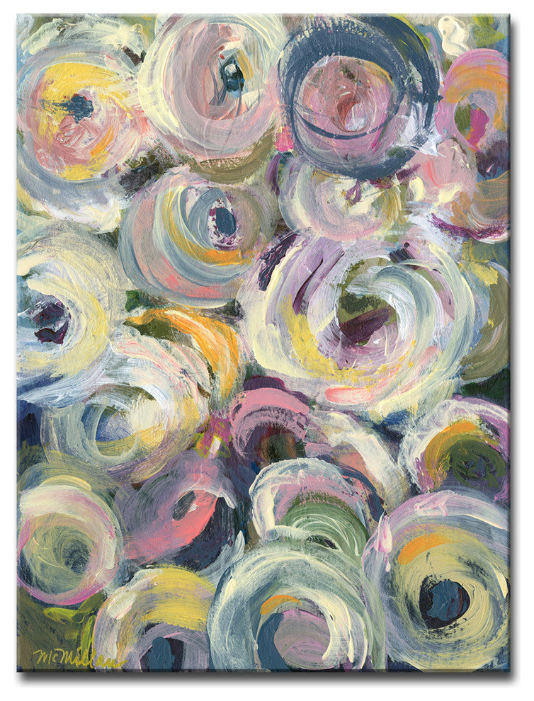 Spring Flowers' Canvas by Leslie Owens, 16"x20"