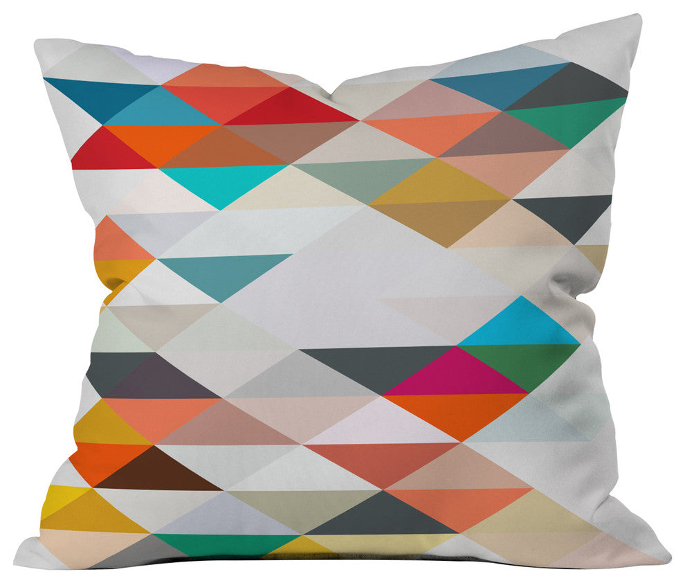 Three of The Possessed South Throw Pillow, 18"x18"