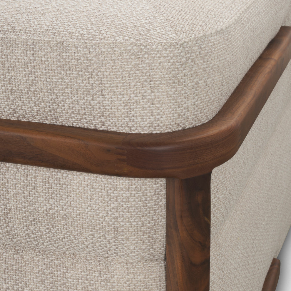 Warner Oatmeal 2-Piece Long Sofa Set