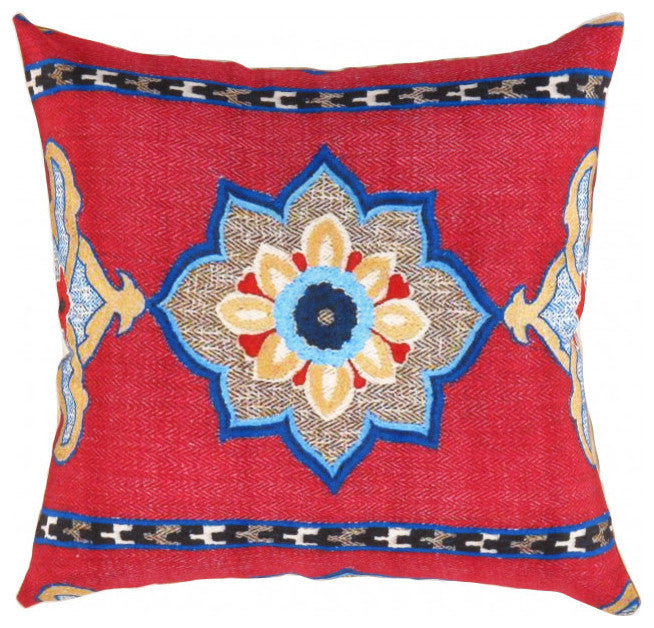 Pasargad Turkish Fine Silk Oriental Pillow 16"