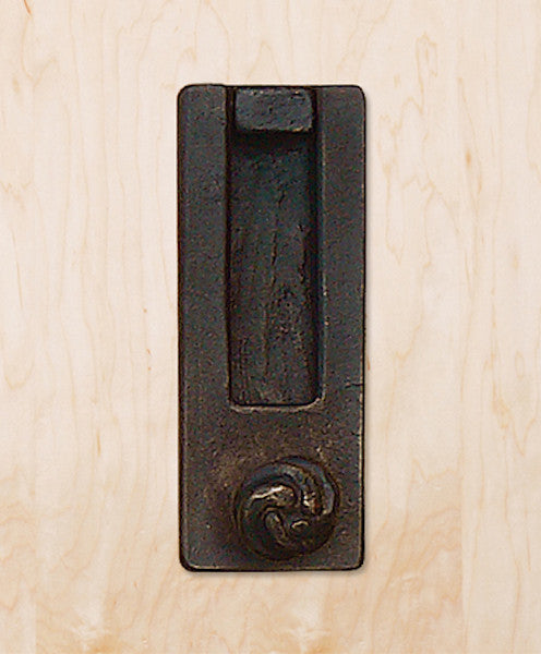 Twist Door Knocker, Copper