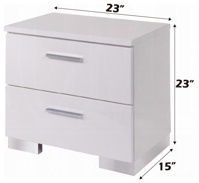 Lorimar Nightstand, White