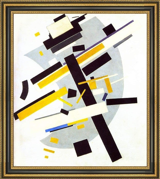 Kazimir Malevich Suprematism - 16" x 20" Framed Premium Canvas Print