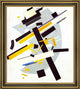 Kazimir Malevich Suprematism - 16" x 20" Framed Premium Canvas Print