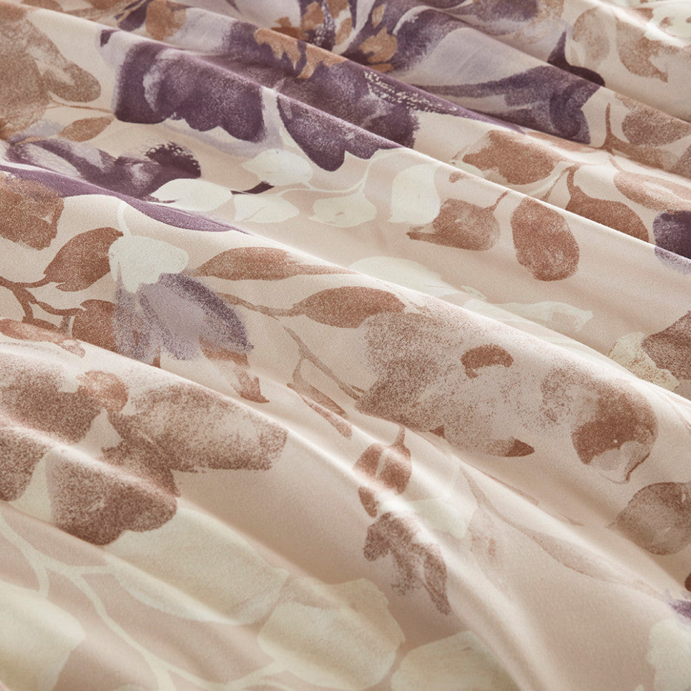 Madison Park Essentials Luna Floral Comforter Set With Bed Sheets