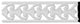 3"H x 3/8"P x 96"L Hamilton Pierced Moulding