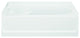 Sterling  Ensemble 60"x42" Vikrell Tub with Liner