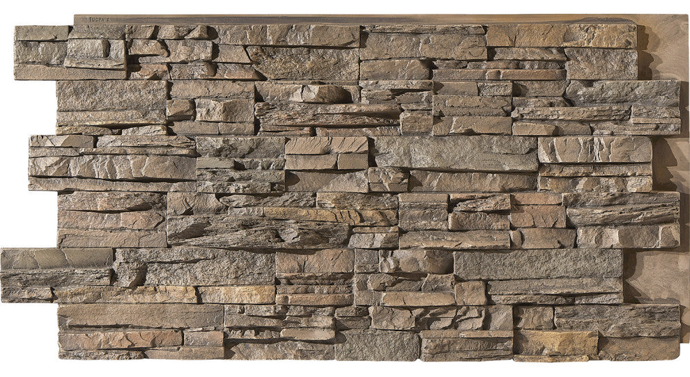 Colorado Dry Stack Faux Stone Wall Panel, Colorado Dry Stack Panel, Earth