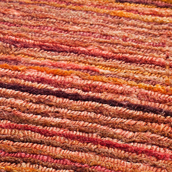 Safavieh Organica org212a Striped Rug, Red/Multi, 8'x10'
