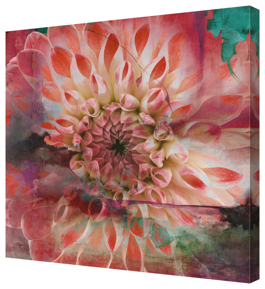 Painted Petals XXIX Canvas Wall Art 2-Piece Set, 40"x20"