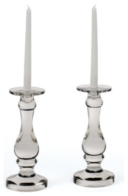 Traditional Candlesticks, Set of 2