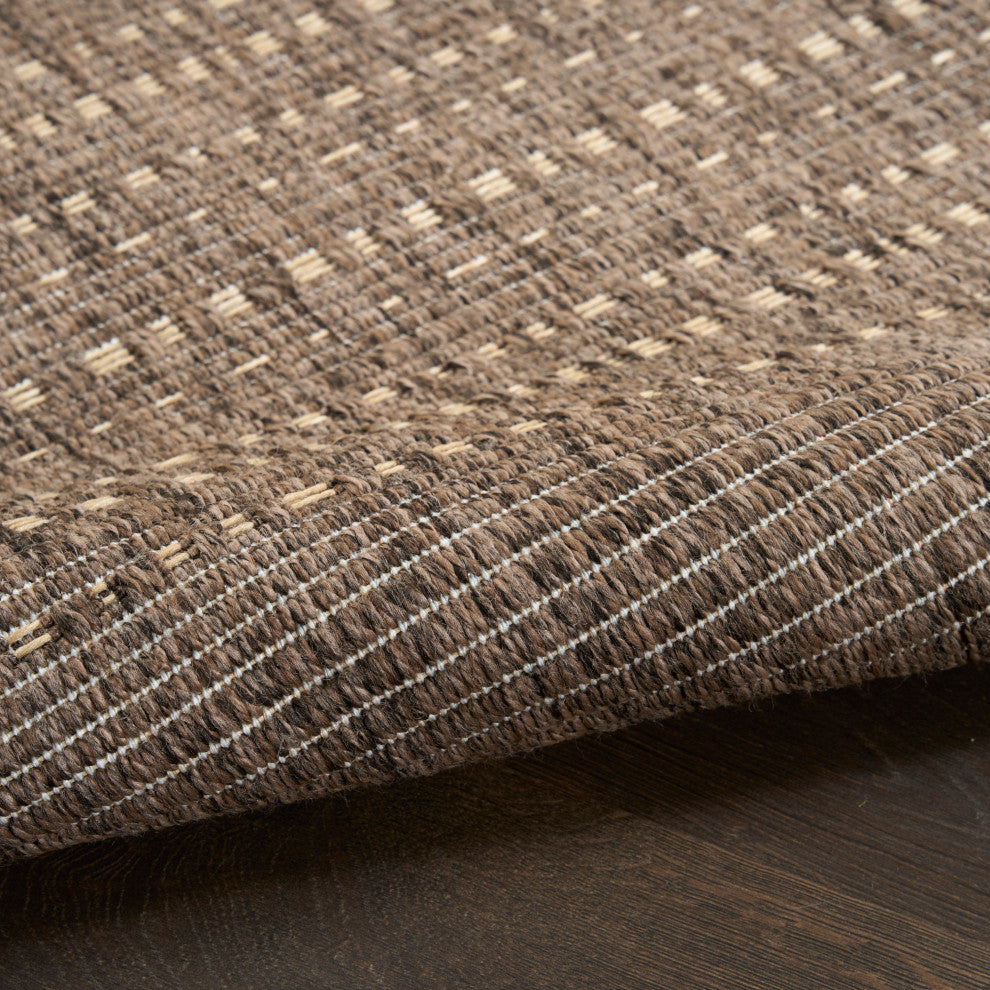 Nourison Tulum 2' x 3' Brown Outdoor Rug