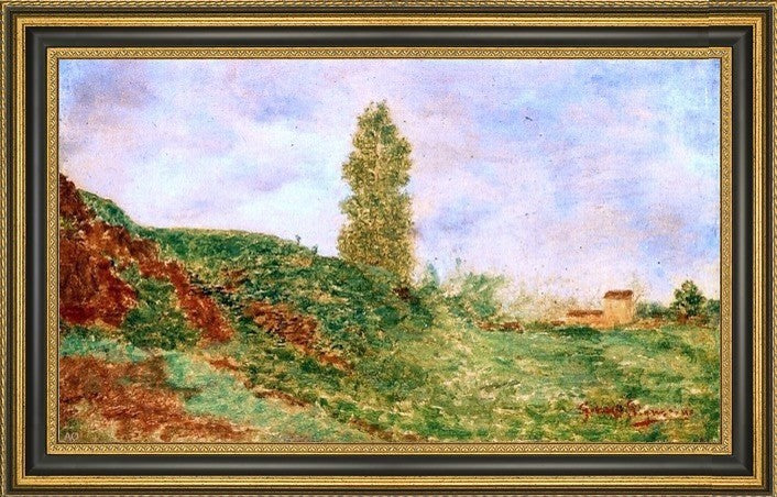 Giuseppe Signorini Landscape Framed Premium Canvas Print, 16"x24"