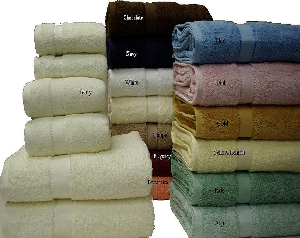 100% Cotton Ultra-Soft 6-Piece Towel Set