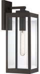 Westover 1-Light Outdoor Lantern, Western Bronze