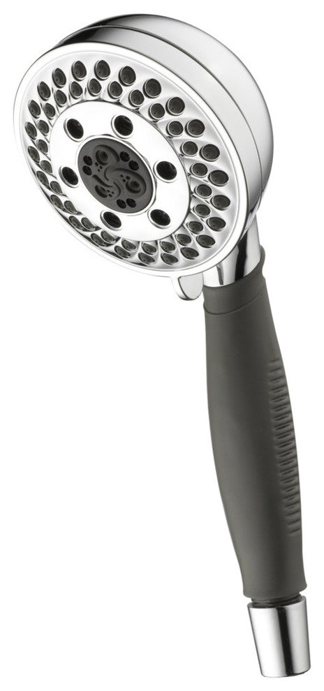 Delta Showering Components H2Okinetic 5-Setting Hand Shower, Chrome, 59445-PK