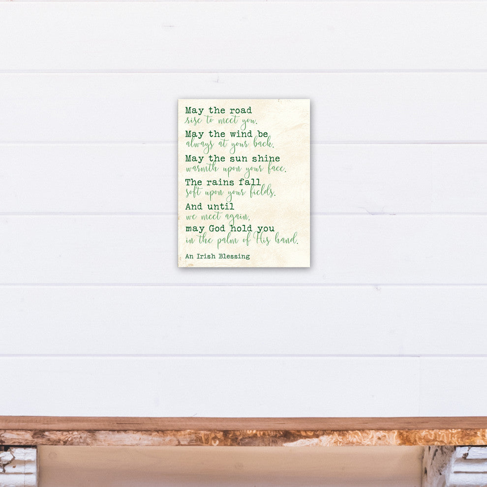 Irish Blessing 11x14 Canvas Wall Art
