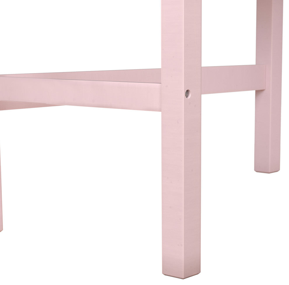 Hillsdale Caspian Twin Loft Bed, Pink