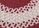 Colonial Mills North Ridge NG79 Berry Traditional Area Rug, Oval 2'x8'