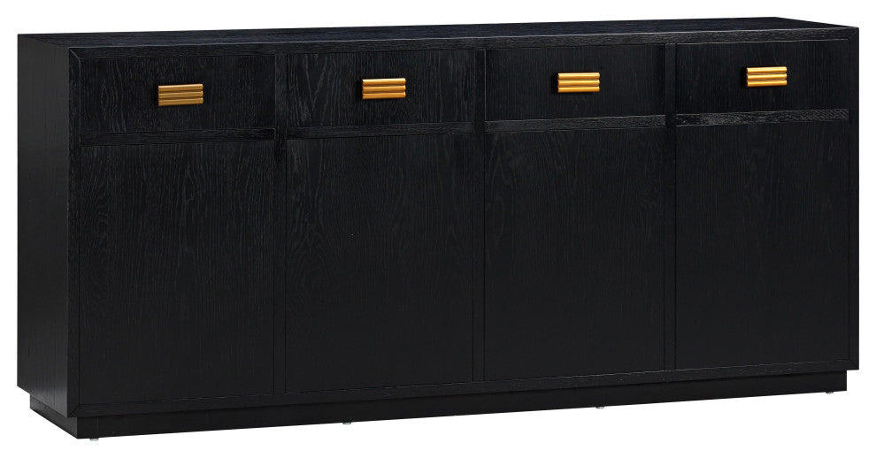 Aria Black Oak Buffet - Black