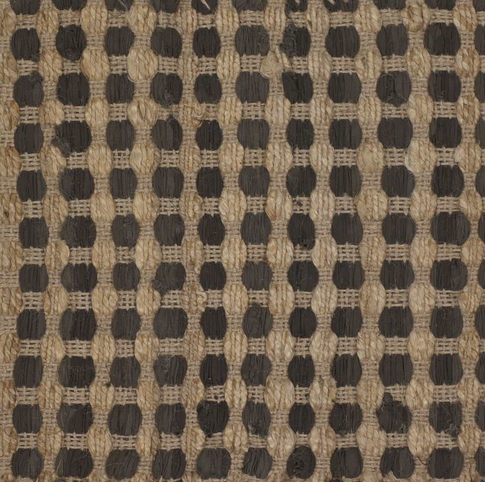 Jazz Contemporary Area Rug, Tan and Black, 5'x7'6" Rectangle
