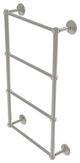Monte Carlo 4 Tier 36" Ladder Towel Bar with Groovy Detail, Satin Nickel