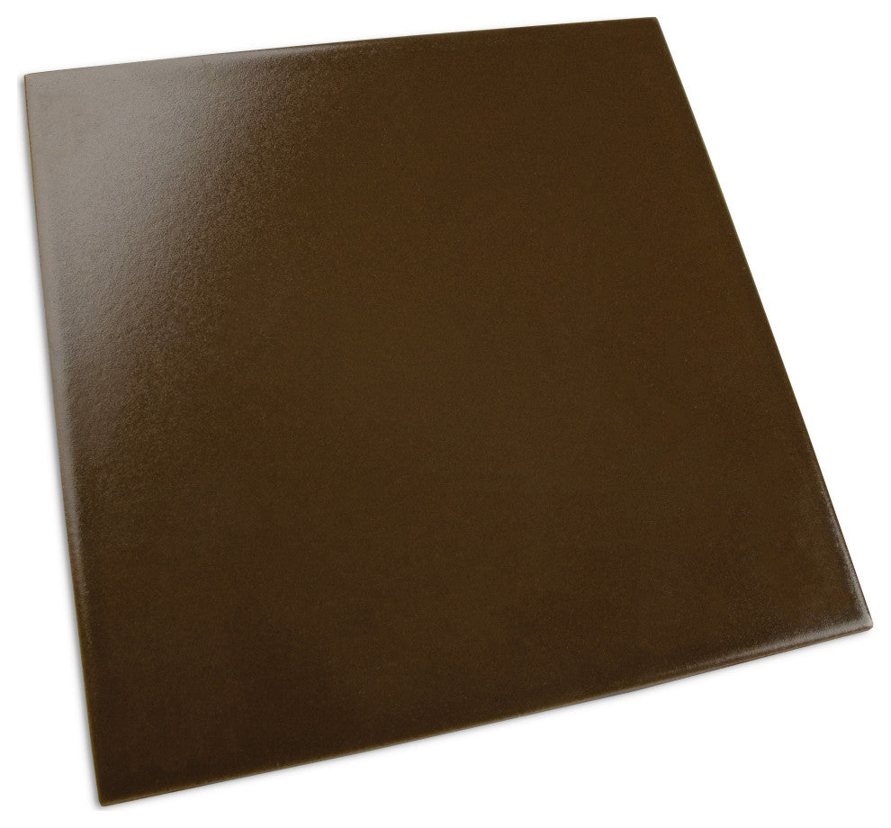 Monocolor Caoba Ceramic Floor and Wall Tile