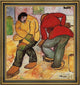 Kazimir Malevich Floor Polishers - 16" x 16" Framed Premium Canvas Print