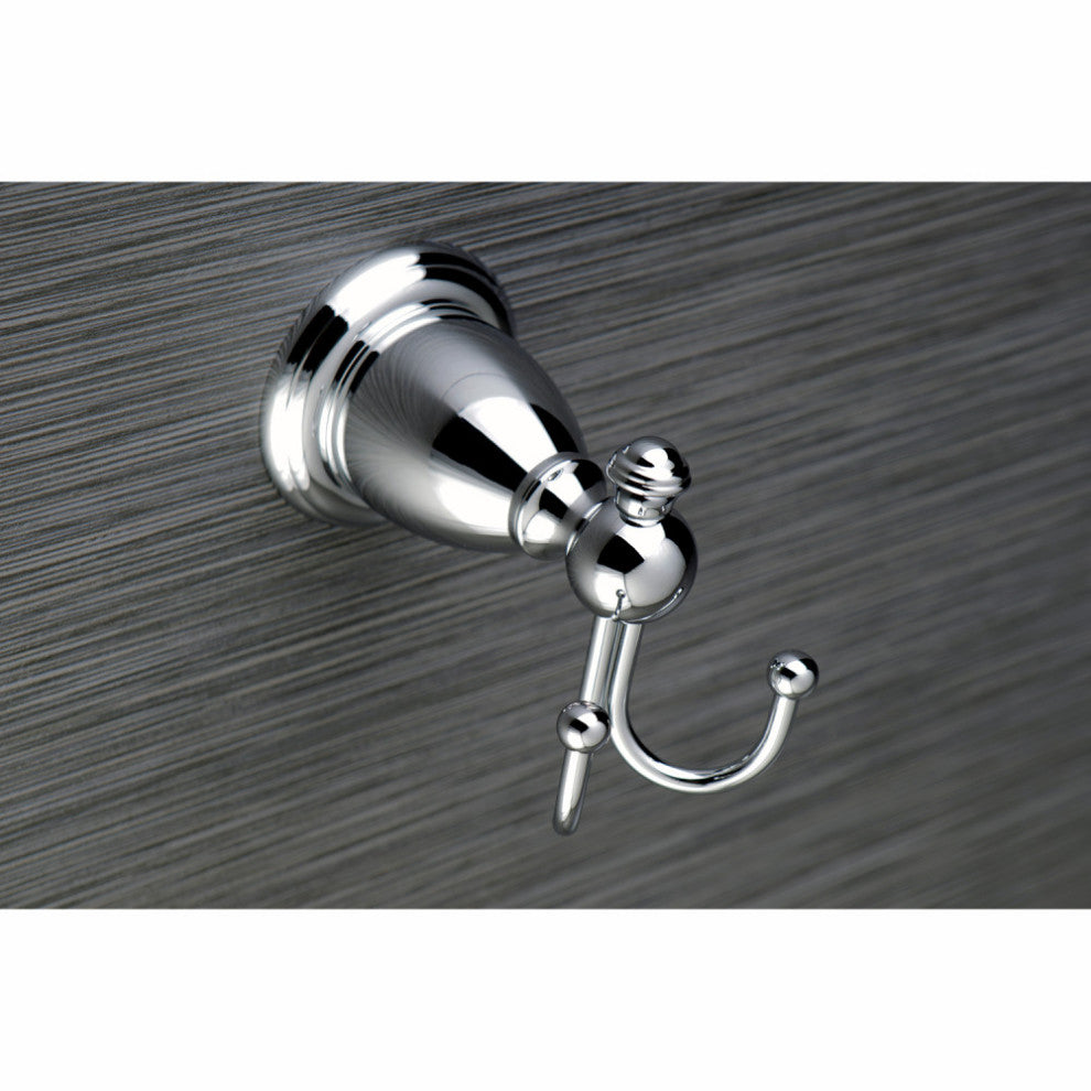 Kingston Brass Robe Hook, Polished Chrome