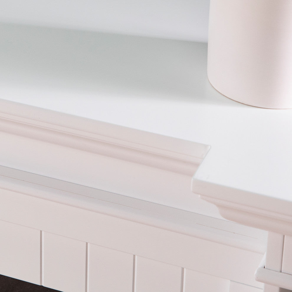 Harwich Color Changing Fireplace With Bookcase