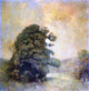 Emil Carlsen the Valley, Moonlight Premium Canvas Print