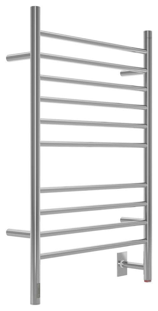 Ancona Argenta Dual 10-Bar Polished Towel Warmer With On-Board Timer