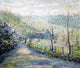 Ernest Lawson The Road Premium Canvas Print