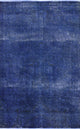 4'x6' Oriental Overdyed Wool Rug, W2610