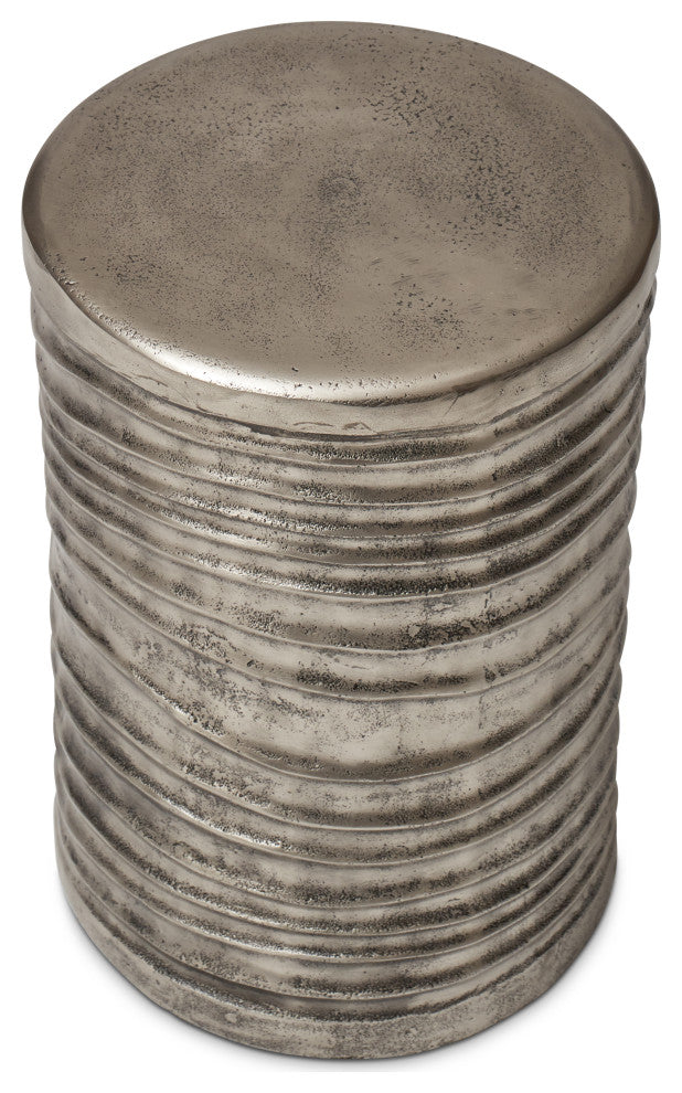 Elements Tara Stool, Vintage Silver