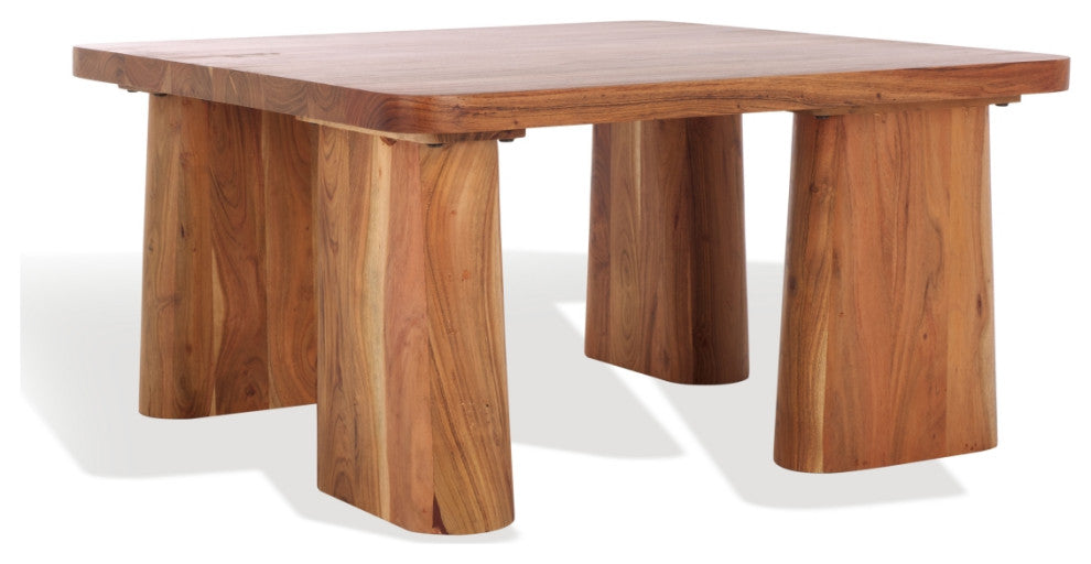 Safavieh Couture Martinelli Wood Coffee Table, Natural