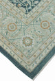 Peshawar Dilya Green/Rust Rug, 8'x9'5"