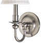 Beekman 1-Light Wall Sconce, Satin Nickel
