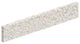 22" Vanity Top Side Splash, Almond Delite, Left
