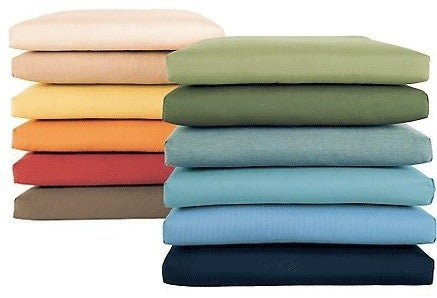 Dining Chair Sunbrella Fabric Outdoor Cushion Without Piping, Choose your Fabric