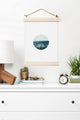 Deny Designs Leah Flores Ocean Blue Art Print