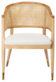 Safavieh Couture Rogue Rattan Dining Chair, Natural