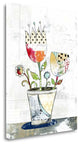 "Flower Pot" By Sarah Ogren, Giclee Print on Gallery Wrap Canvas, Ready to Hang