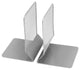 YBM Home Silver Heavy Duty Metal Bookends for Office Shelves and Desk (2 Pack)