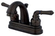 Kingston Brass 4" Centerset Bathroom Faucet, Oil Rubbed Bronze