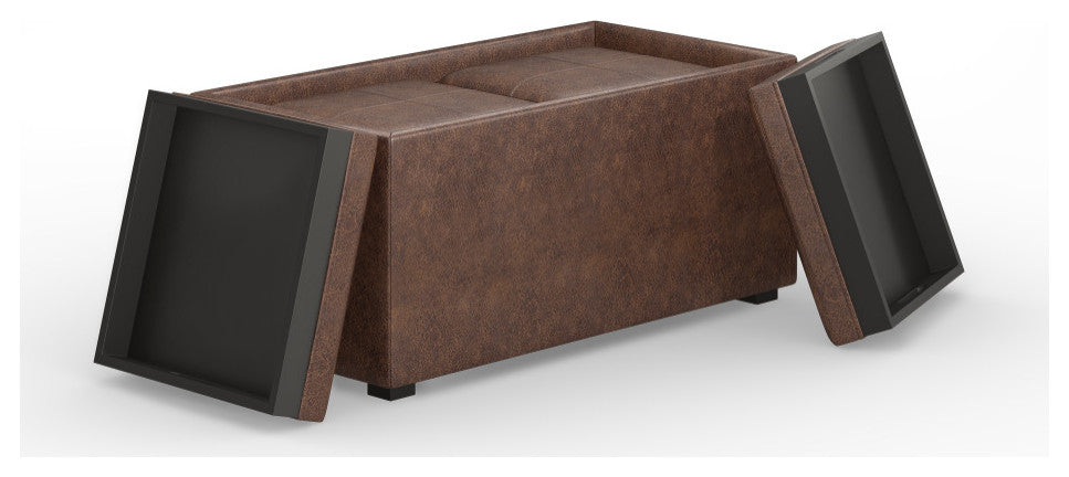 Avalon 5 Piece Storage Ottoman
