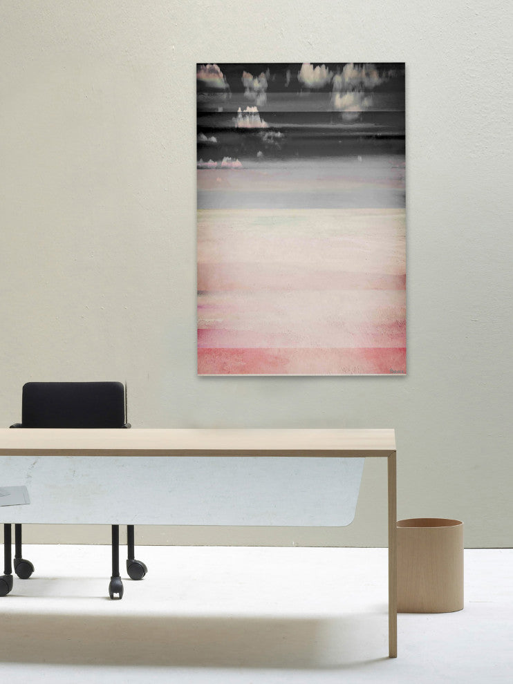 "Sandy Pink" Print on Canvas, 12"x18"