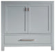 Avanity Modero 36" Vanity Only, Chilled Gray Finish