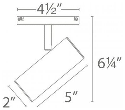 Silo X10 LED Monopoint Flood Beam, Brushed Nickel